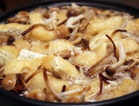 お手軽きのこ鍋。