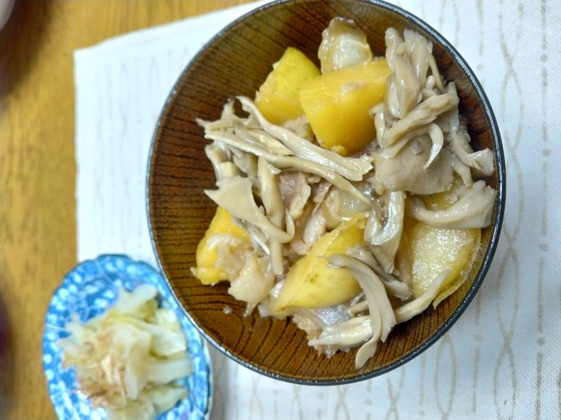 きのこじゃが肉じゃが