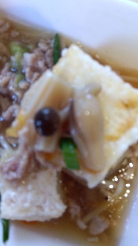 揚げだし豆腐きのこかけ