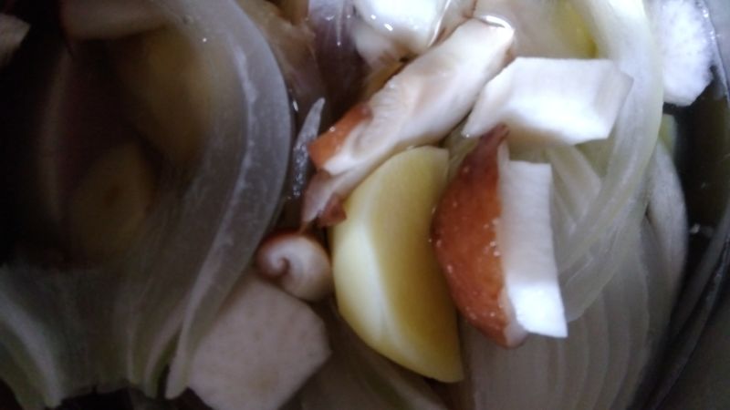 しいたけえのき味噌汁