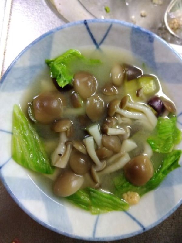 しめじ冷や汁汁
