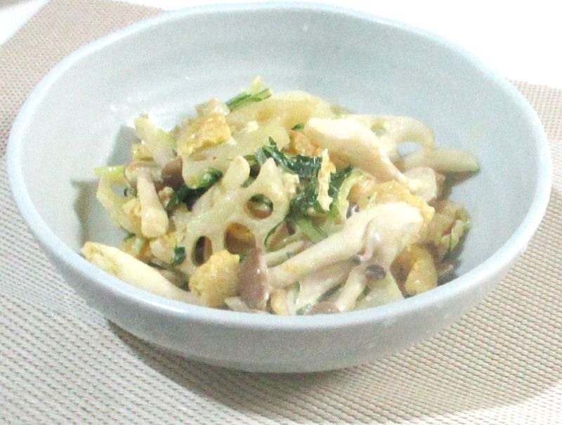 ひんやりきのこ野菜の炒漬け
