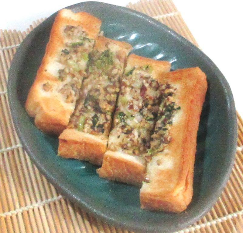 おつまみにも♪どんこマスタードスティック