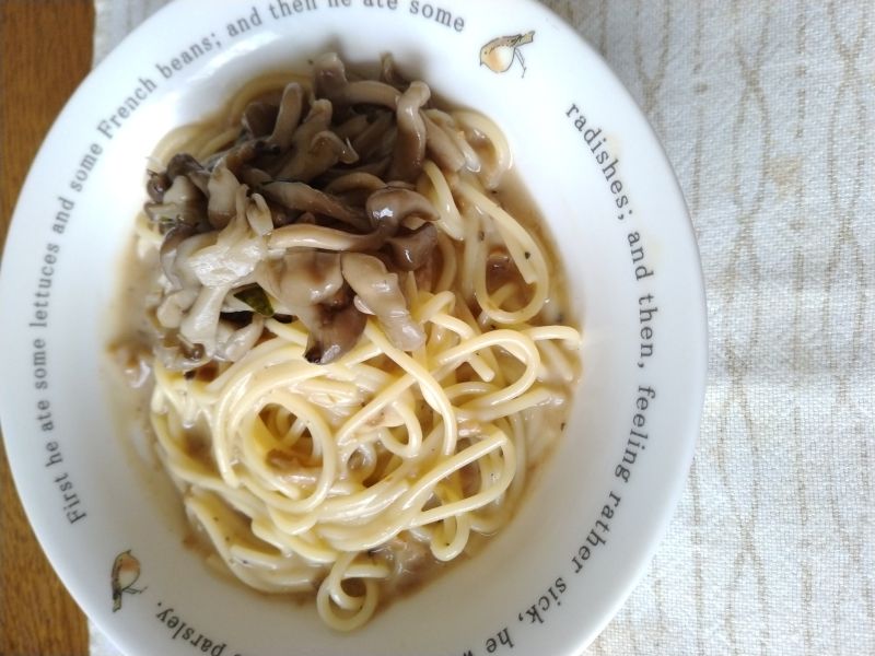 きのこパスタ