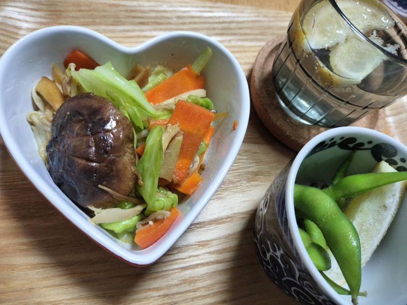 生どんこ驚きレモンスパイシーお醤油炒めΣ(ﾟ∀ﾟﾉ)ﾉｷｬｰ