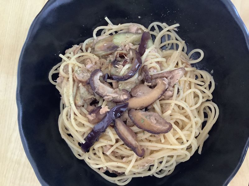 焼き椎茸パスタ