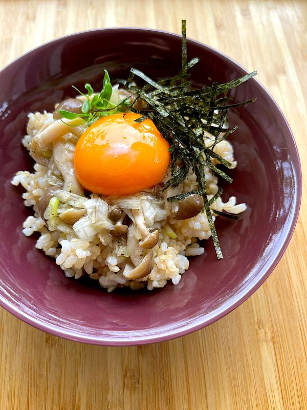 旨ダレ♪ネギ塩しめじご飯