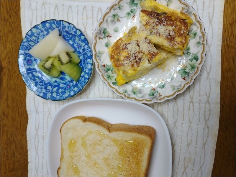 ひらたけオムレツ