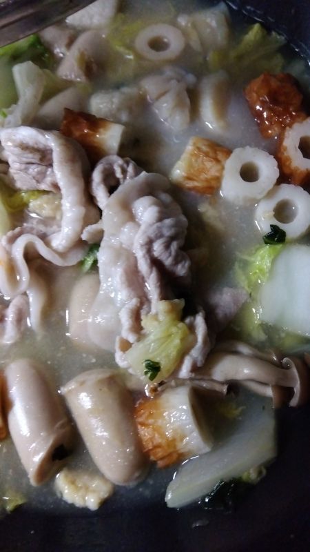 きのこ中華丼