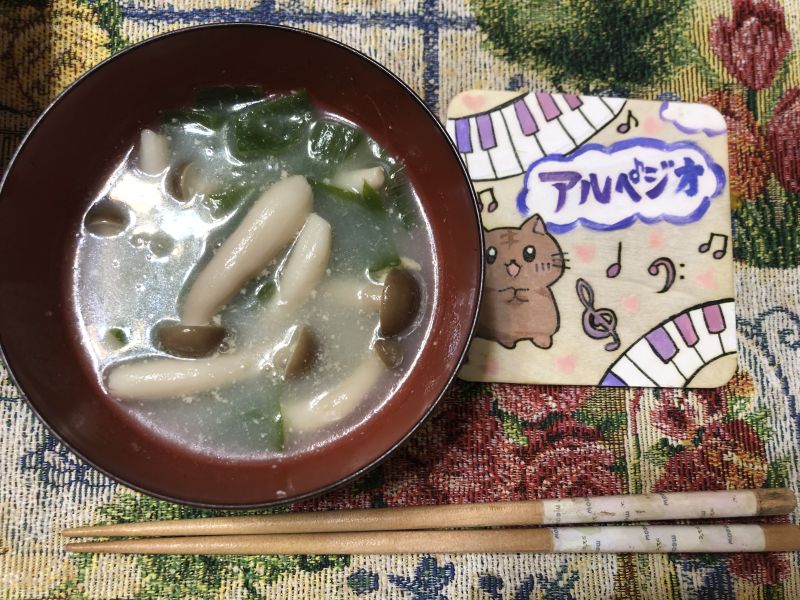 秋鬱撃退スープ！しめじンジャー