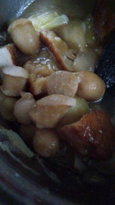 きのこ肉じゃが