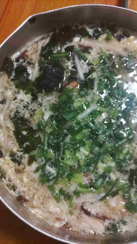 ほっこり中華卵スープ