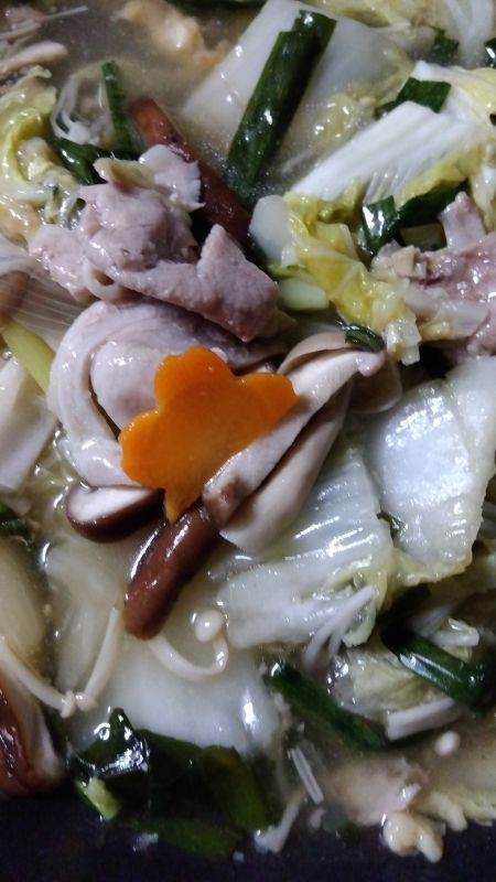 きのこ中華丼
