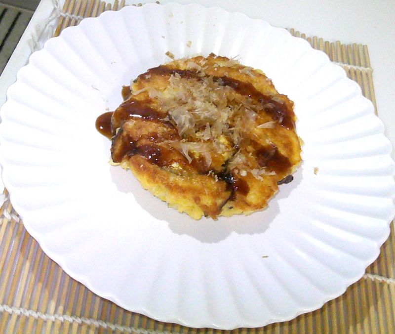 どんことパン粉のお手軽おやき