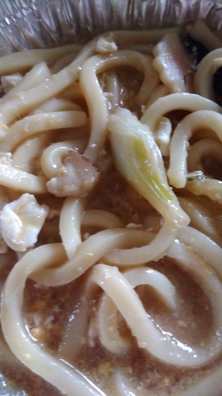 きのこ卵うどん
