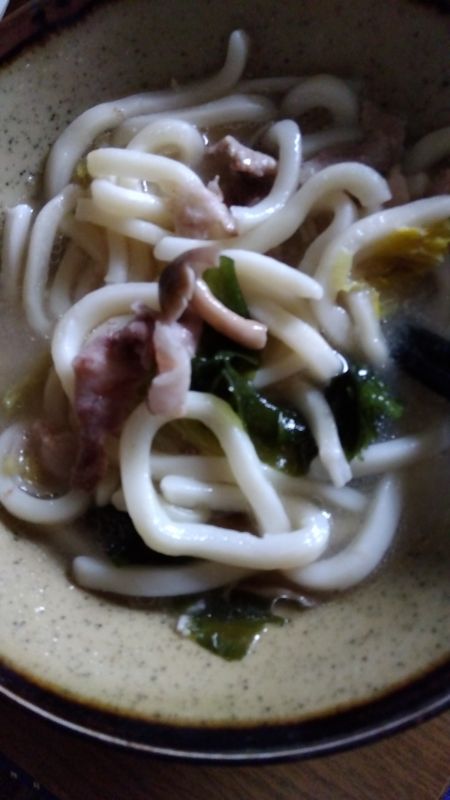 肉きのこうどん