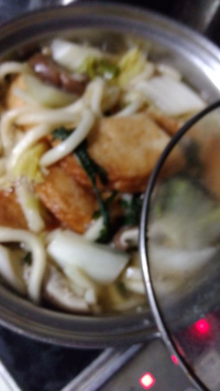 さつま揚げきのこうどん