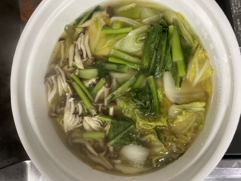 しめじと白菜鍋