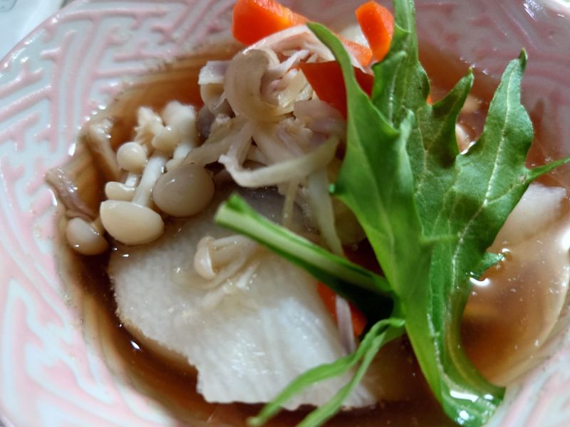 野菜とキノコの煮物