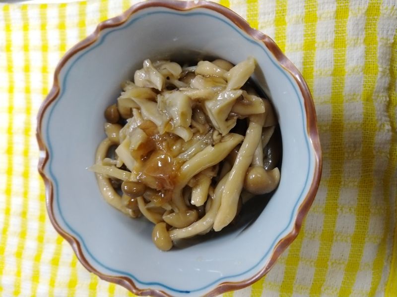 舞茸しめじのサッパリ味のお供