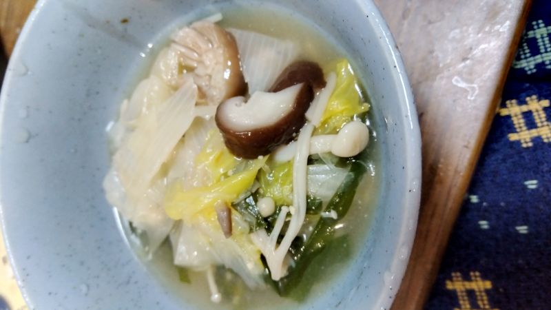 旬野菜ロールキャベツ