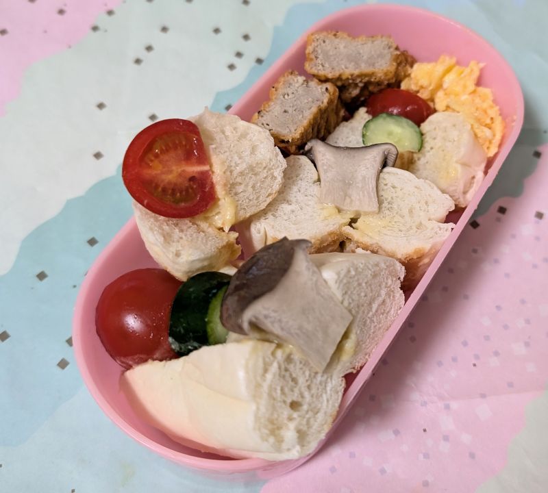 行楽に！エリンギサンド
