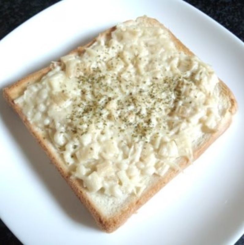 えのき茸のマヨネーズトースト