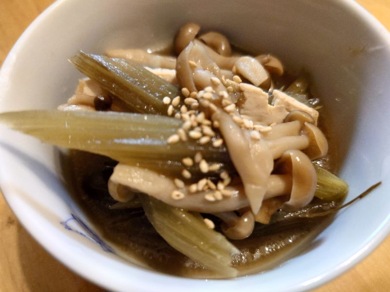 フキの煮付け
