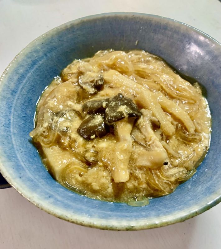 具材たっぷり春雨でなんちゃってふかひれスープ