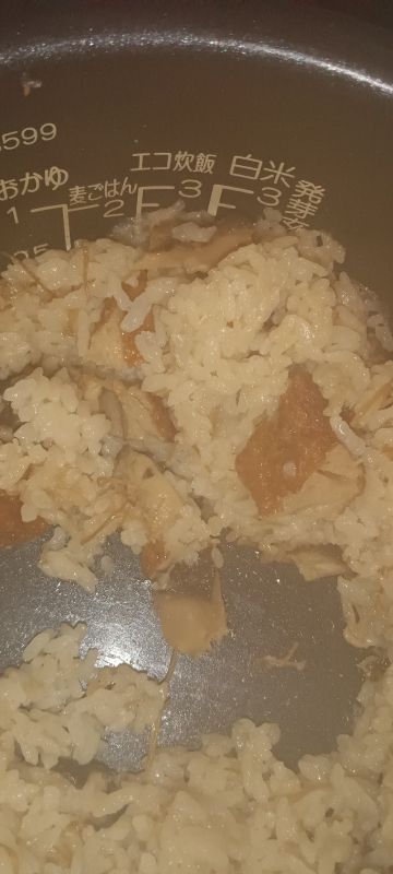 炊き込みきのこ