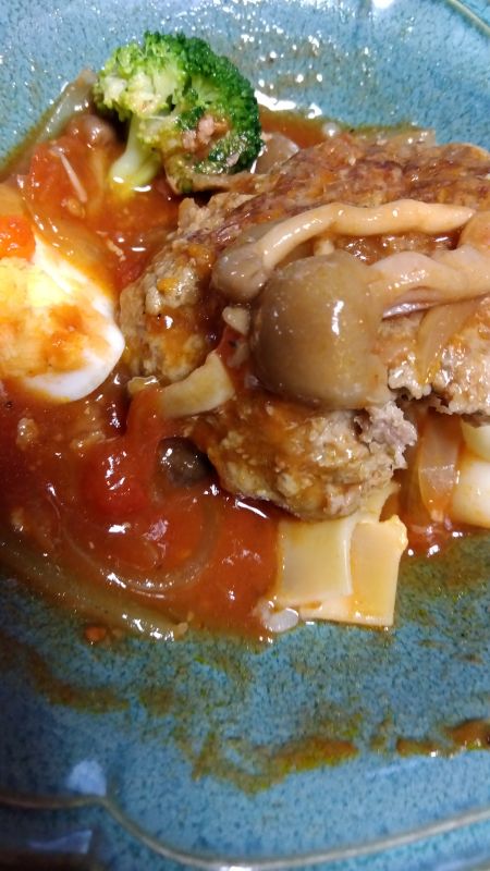ぶなしめじハンバーグ