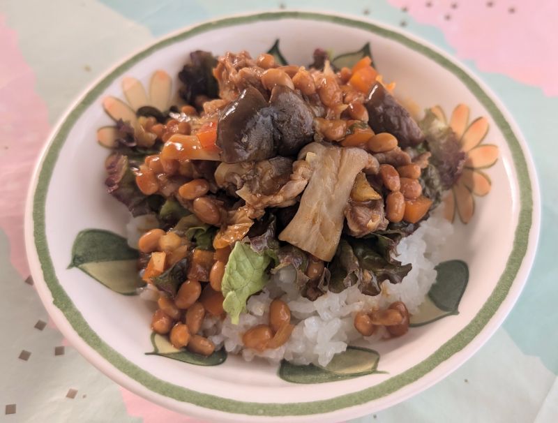 夏のスタミナはエリンギで！牛丼