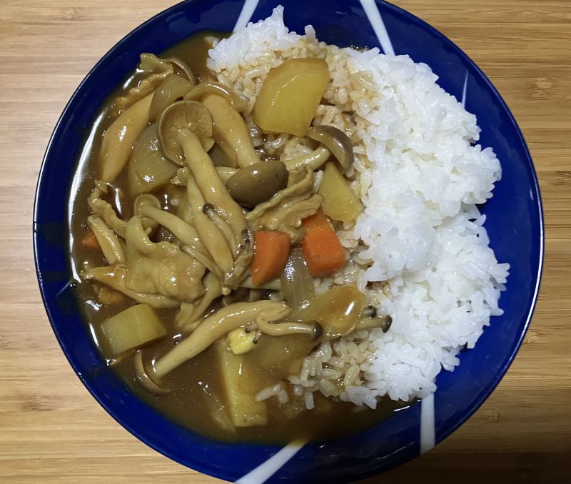 夏休みに作りたい！キノコカレー