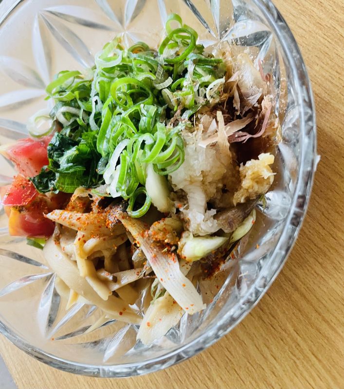 夏は素麺！エリンギ素麺！
