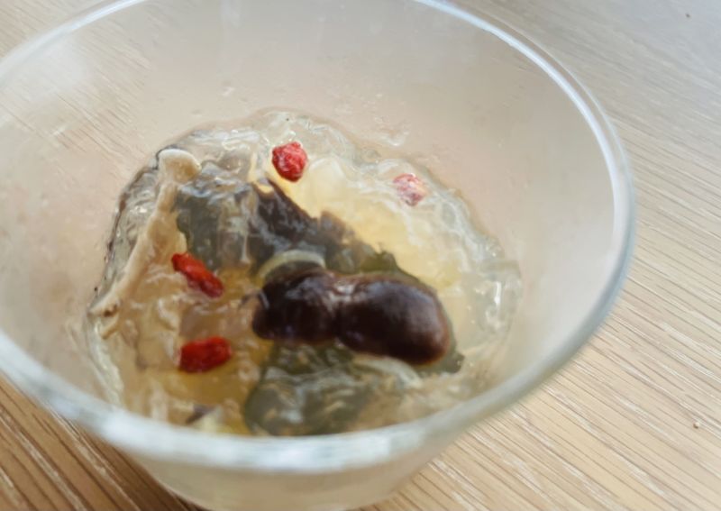 夏の養生椎茸ゼリー