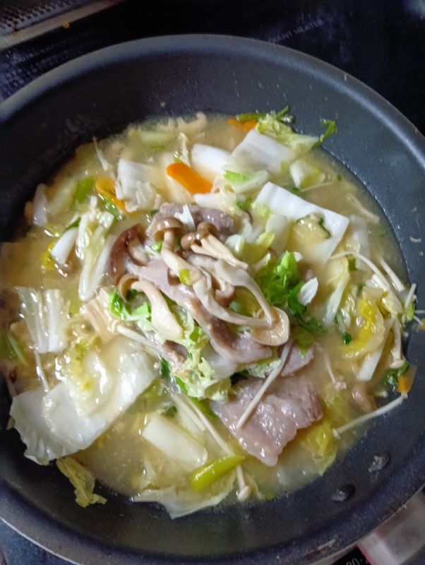 秋のきのこ麹豚