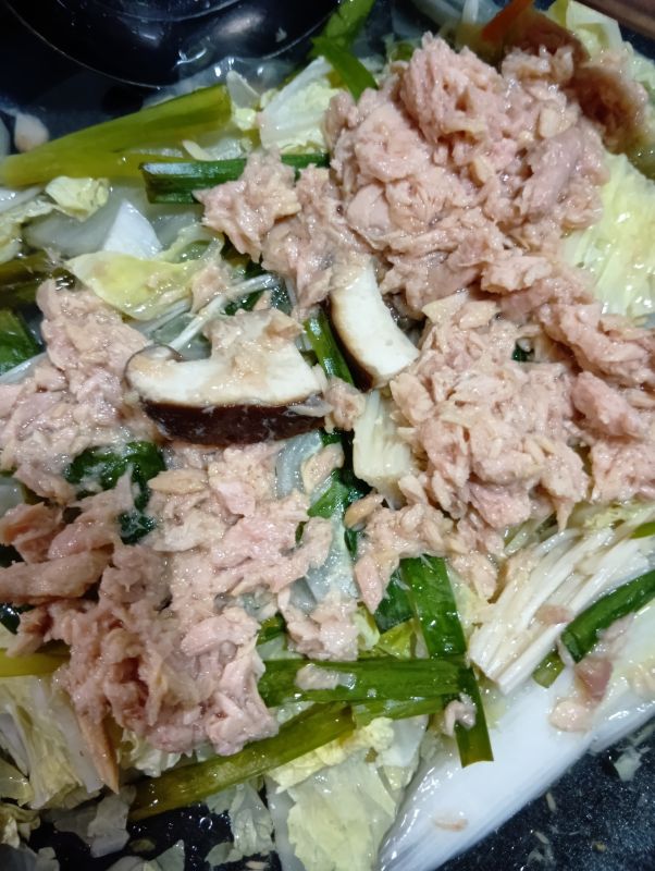 ツナときのこ煮