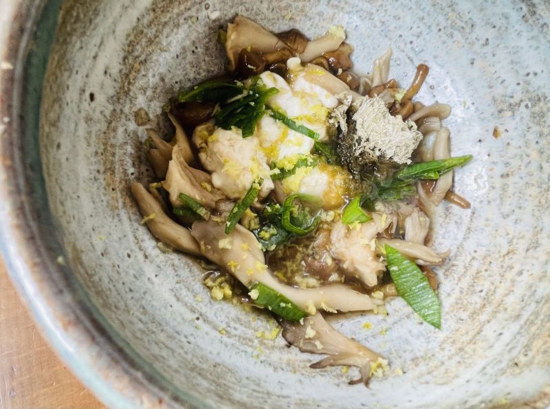 ほっとぬくもるきのこあんかけ温奴