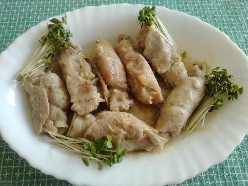 きのこの肉巻き