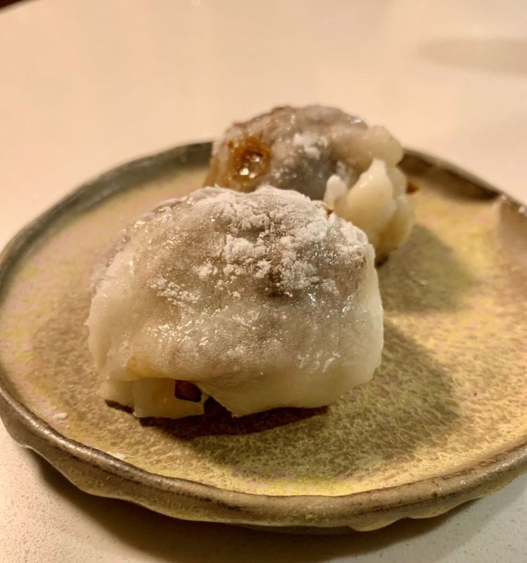 お餅があまったら、レンジで簡単きのこ大福