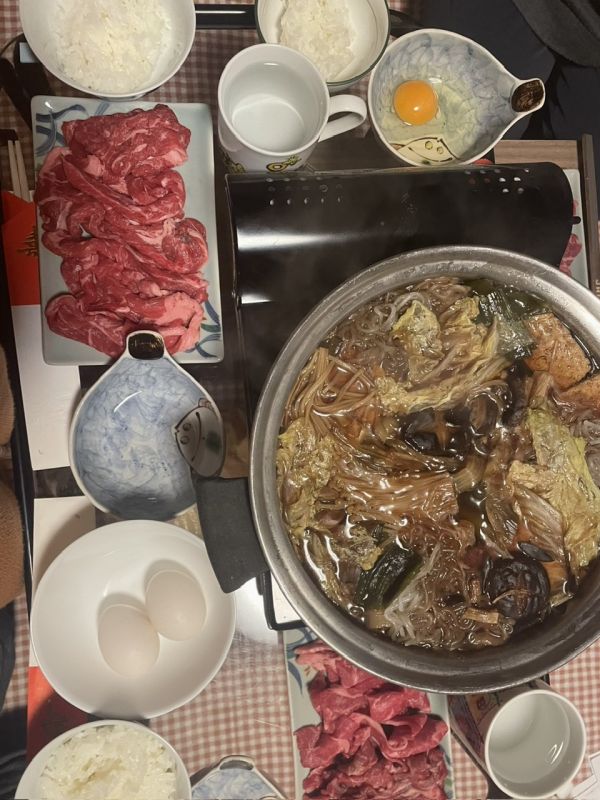 元旦(簡単)すき焼き