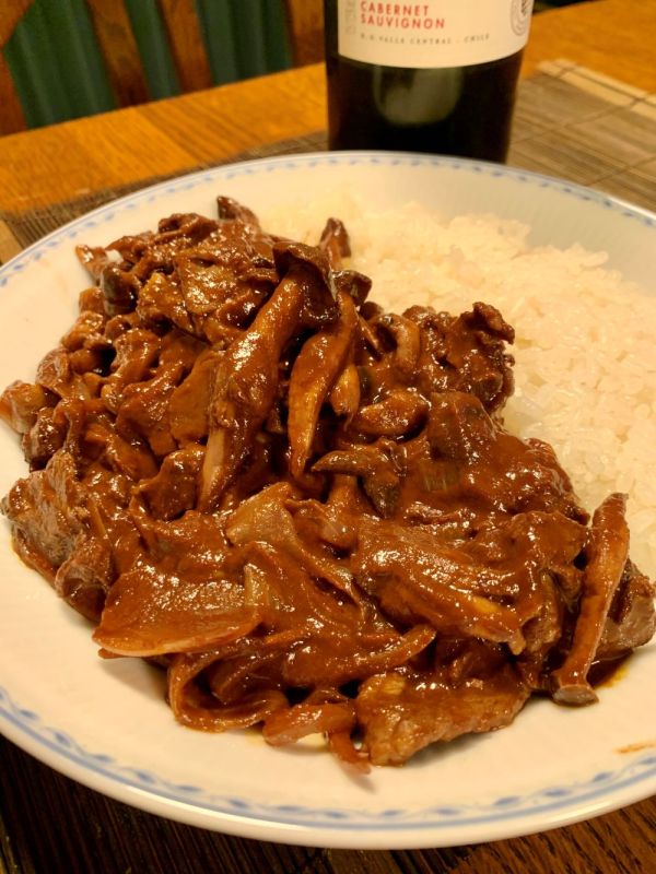 カカオ香る、大人のハッシュドビーフ