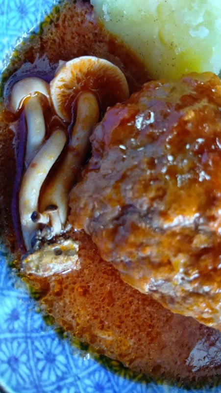 きのこハンバーグ