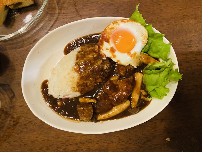 ブナピーたっぷりご褒美カレー