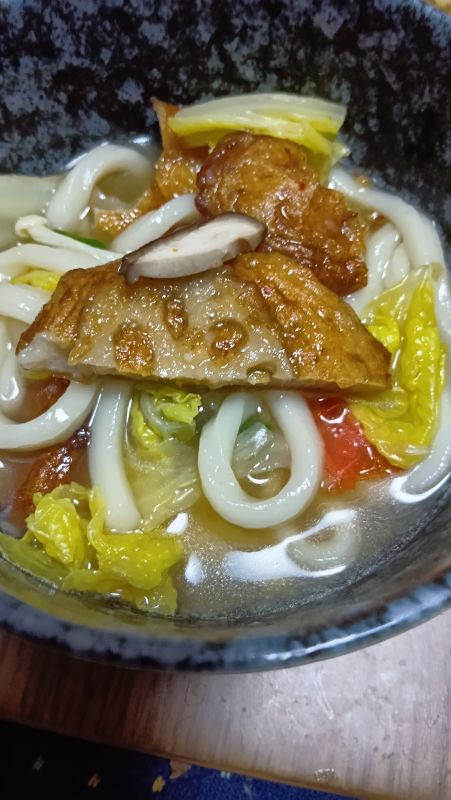 身体温まるうどん