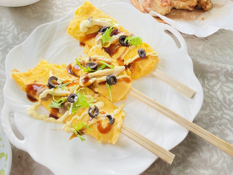 しめじの箸まき