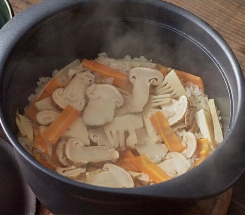 筍ときのこ飯