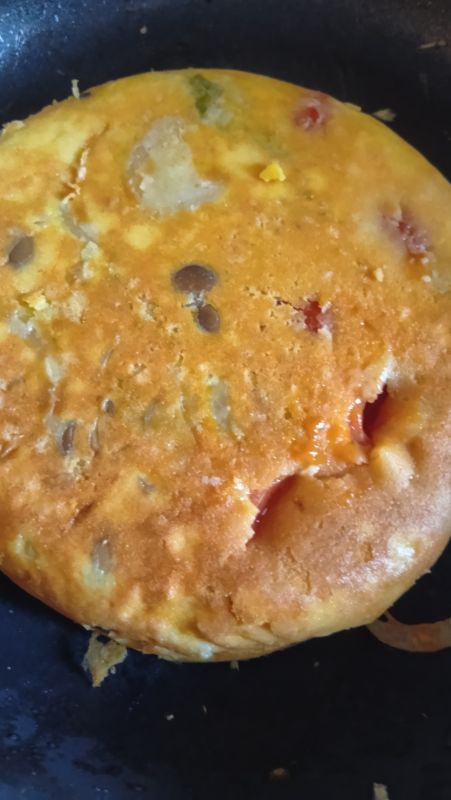 春菜きのこキッシュ炊飯器で