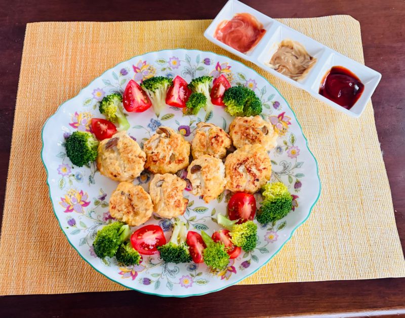 ブナシメジチキンナゲット