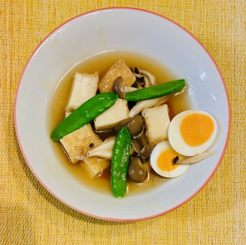 時短！5分もあればできる絹揚のしめじ餡掛け